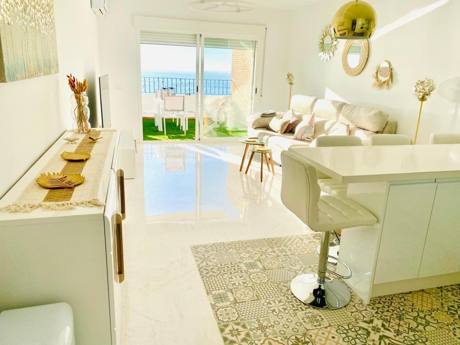 Jardines De Adnania En Marina Del Este Con Vistas Al Mar La Herradura  Exteriér fotografie
